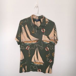 NWT | POLO BY RALPH LAUREN | LARGE | SAILBOAT POLO